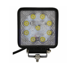 FARO PIRATA CUADRADO LIVIANO 9LED BLANCO