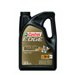 ACEITE PARA MOTOR CASTROL EDGE 5W40 FULL SINTÉTICO 1 QT